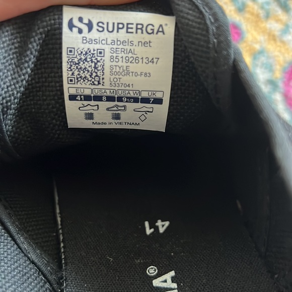 Womens Superga’s size EU 41 - Picture 4 of 4